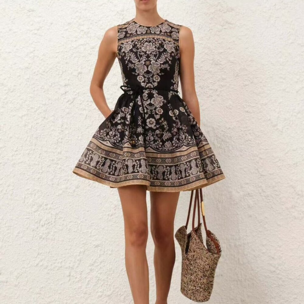 Zimmermann Sleeveless Belted Dress – Size 0 – New
